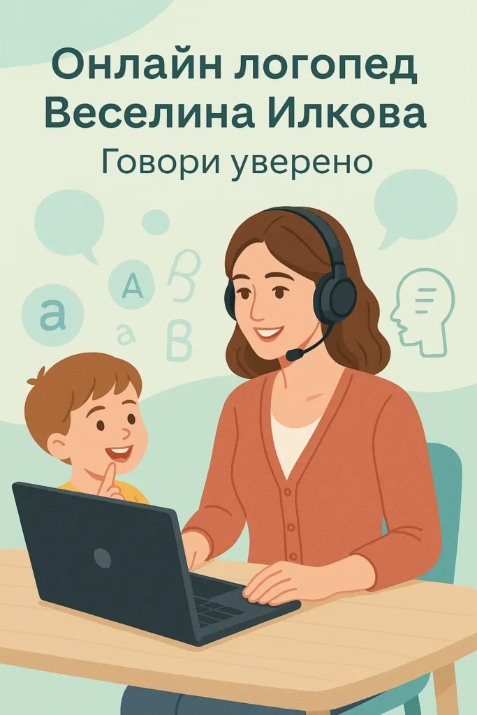 Логопед,онлайн логопед,Веселина Илкова